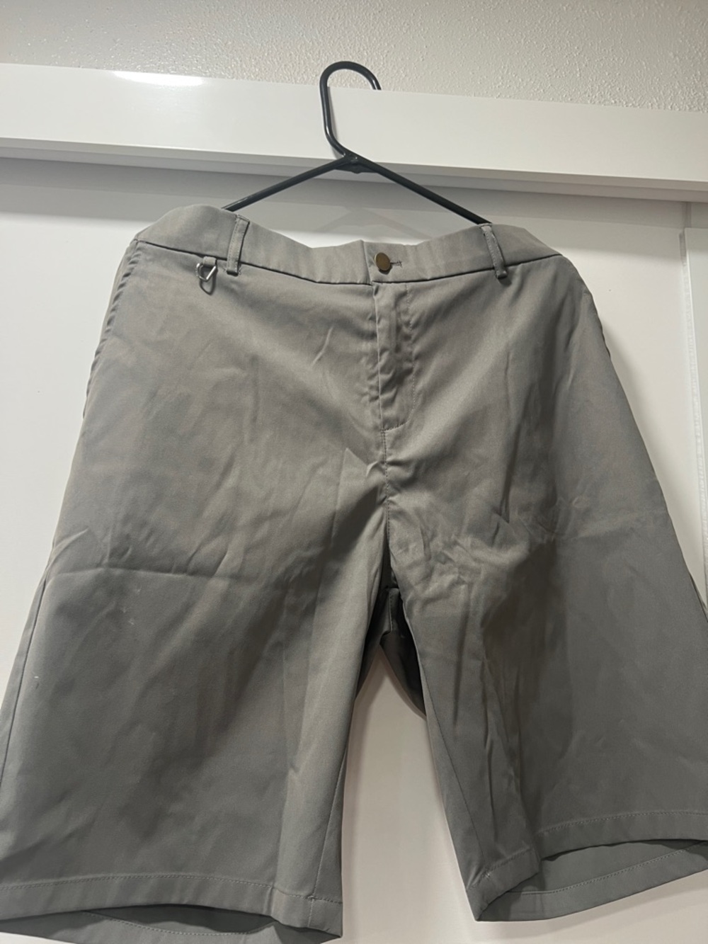 Men's Gray Chino Shorts - Classic Everyday Style
